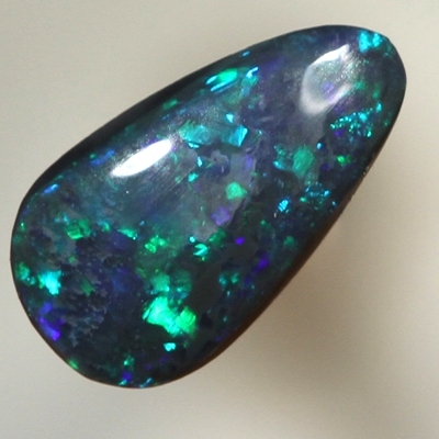 SOLID BLACK OPAL Bright, strong fire always